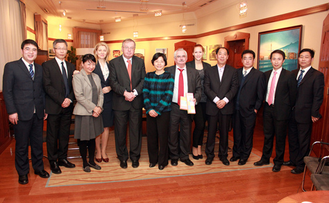 VOSZ(全国企业家协会)与中国代表团就2019年北京园艺博览会进行会谈