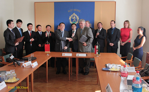 海南省代表团访问匈牙利
